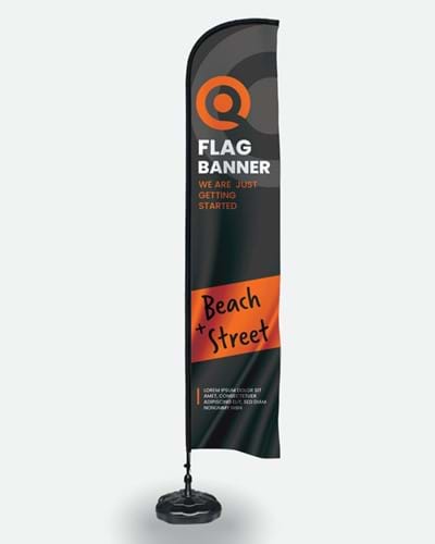 Feather Flag Banner - 4,5m