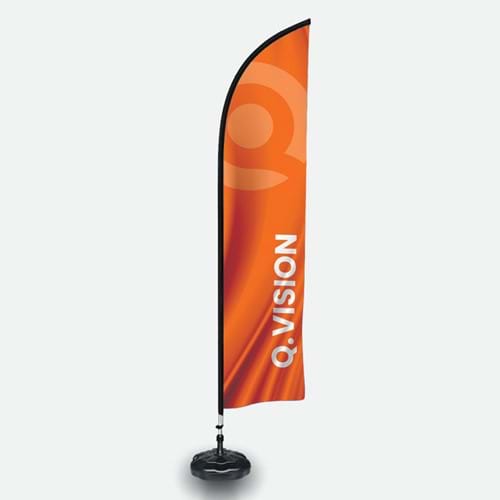 Feather Flag Banner - Bow-Banner 3,3m