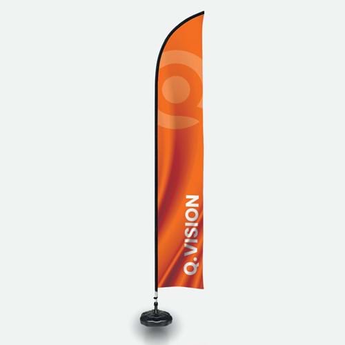 Feather Flag Banner - Bow-Banner 4,4m