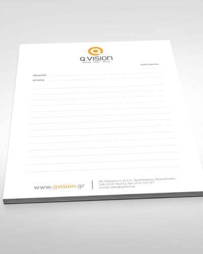 A5, A4 Glued Notepads are good for any use. Take your notes, write recipes, promote your company.